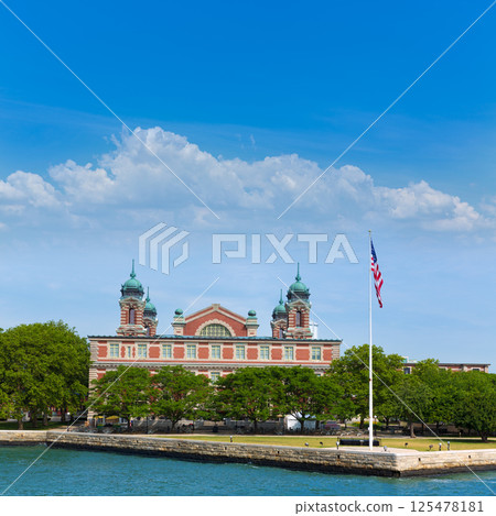 Ellis Island Immigration Museum Jersey city NY 125478181
