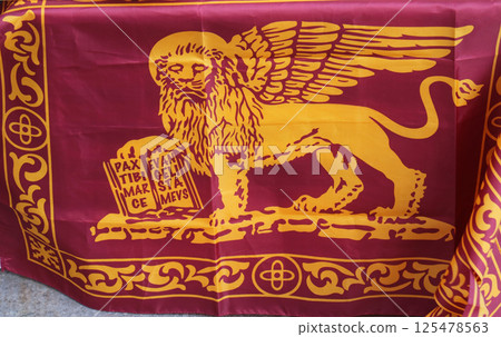 Venice national flag 125478563