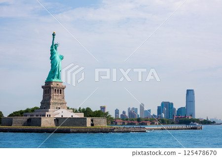 Statue of Liberty New York and Manhattan USA Statue of Liberty New York and Manhattan USA 125478670