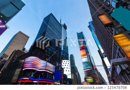 Times Square Manhattan New York deleted ads Times Square Manhattan New York deleted ads 125478706