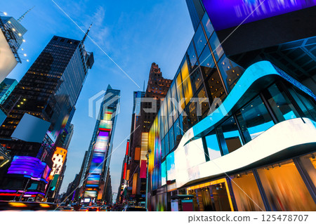 Times Square Manhattan New York deleted ads Times Square Manhattan New York deleted ads 125478707