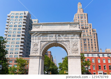 Manhattan Washington Square Park Arch NYC US 125478749