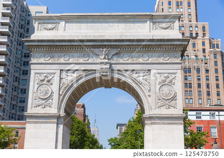 Manhattan Washington Square Park Arch NYC US 125478750