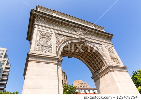 Manhattan Washington Square Park Arch NYC US 125478754