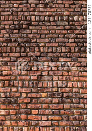 West Village in New York Manhattan brickwall 125478783