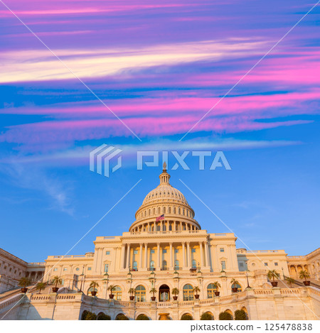 Capitol building Washington DC US congress 125478838