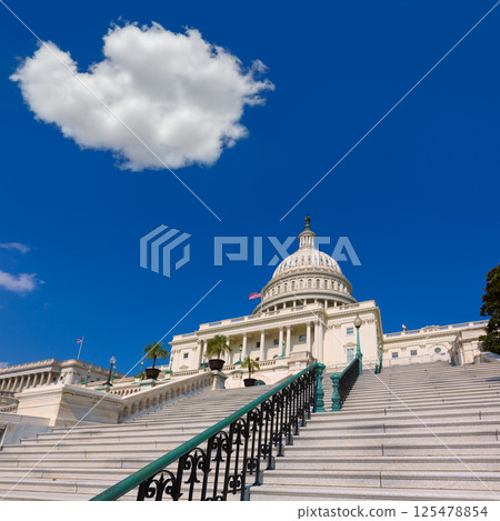 Capitol building Washington DC USA congress 125478854