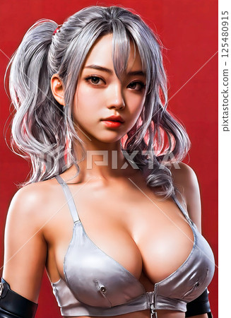 性感美女在豪華飯店房間擺姿勢 Cosplay 寫真拍攝 [AI 生成影像] 125480915