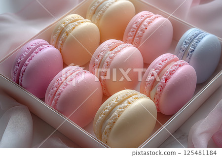 macaron, food, candy 125481184