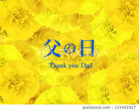 Father's Day elegant rose frame background 125481927