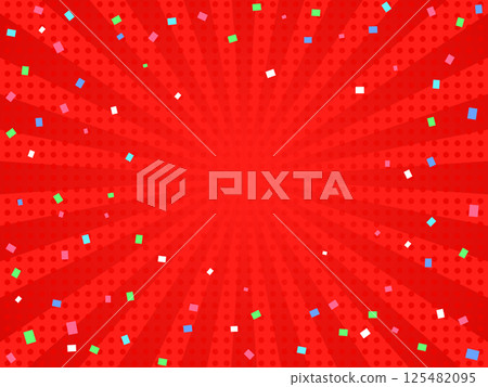 Background material wallpaper, radial, free material, advertising poster, poster 125482095