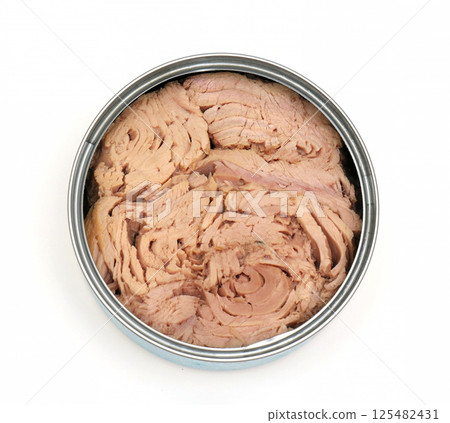 Open can of tuna Open can of tuna 125482431
