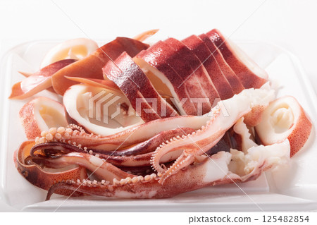 阿根廷產的煮松井魷魚（生吃） 125482854