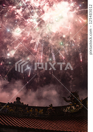 夜空吉德、餘姚寺煙火舞 夜空吉德、餘姚寺煙火舞 125483012