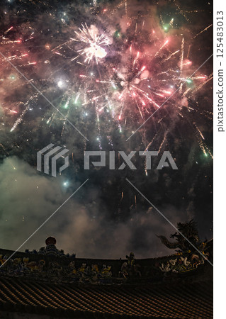 夜空吉德、餘姚寺煙火舞 125483013