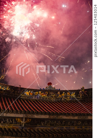 夜空吉德、餘姚寺煙火舞 125483014