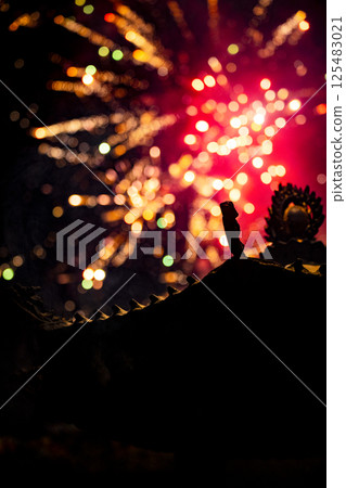 夜空吉德、餘姚寺煙火舞 125483021