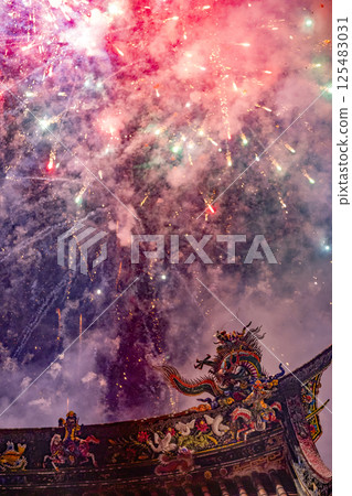 夜空吉德、餘姚寺煙火舞 夜空吉德、餘姚寺煙火舞 125483031