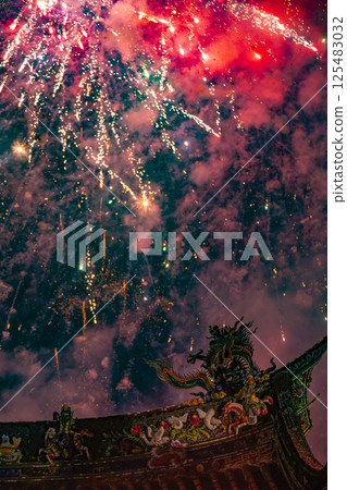 夜空吉德、餘姚寺煙火舞 夜空吉德、餘姚寺煙火舞 125483032