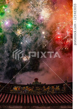 夜空吉德、餘姚寺煙火舞 125483033