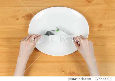 Eating disorder concept Eating disorder concept 125483400