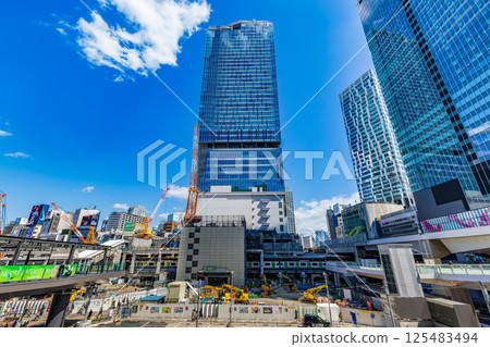 Shibuya Scramble Square, Shibuya Ward, Tokyo Phase II (Central Tower and West Tower) Redevelopment Shibuya Scramble Square, Shibuya Ward, Tokyo Phase II (Central Tower and West Tower) Redevelopment 125483494