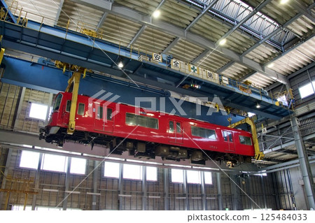 Meitetsu 36t crane car body lifting work 125484033