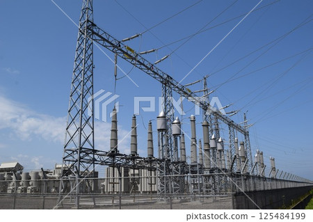 Outdoor substation equipment Outdoor substation equipment 125484199