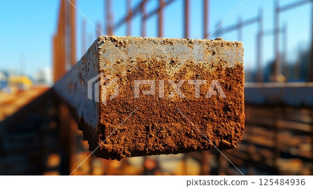 生鏽且骯髒的地基工程 125484936