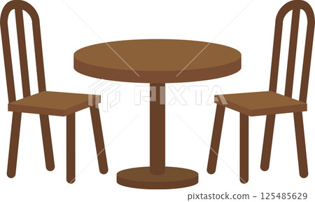 Tables and chairs 125485629