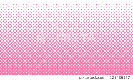 Color halftone pink 125486127