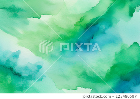 Pale watercolor background texture Pale watercolor background texture 125486597
