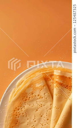 American mille crepes pastry snack dessert story background American mille crepes pastry snack dessert story background 125487325