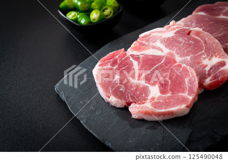 fresh pork neck raw or collar pork fresh pork neck raw or collar pork 125490048