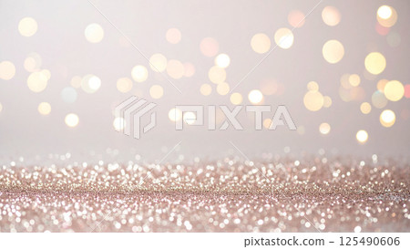 Beautiful pink glitter background texture 125490606