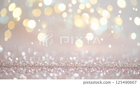 Beautiful pink glitter background texture 125490607