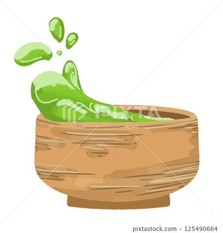 a tree with a green leaf on a white background a tree with a green leaf on a white background 125490664