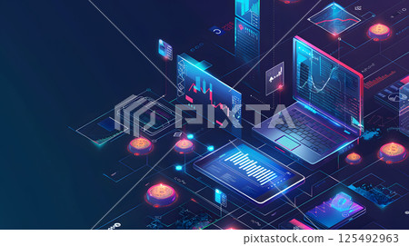 API-Driven Transaction Automation A developer working 125492963