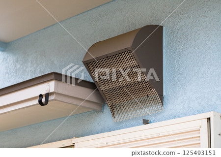 Insect screens on ventilation openings 125493151