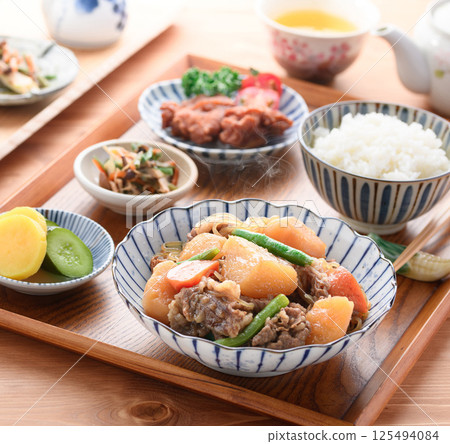 Set meal pick meals Set meal pick meals 125494084