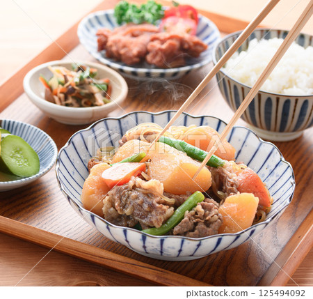 Set meal pick meals Set meal pick meals 125494092