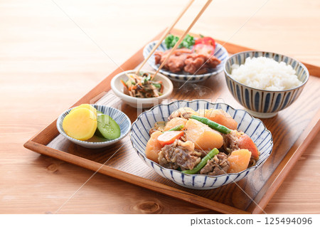 Set meal pick meals 125494096