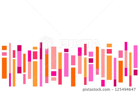 Geometric pattern frame, white space, square, pink, orange Geometric pattern frame, white space, square, pink, orange 125494647