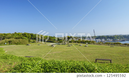 初夏的城島(晴朗) 初夏的城島(晴朗) 125495592