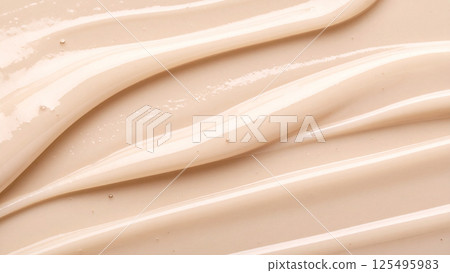 Beige gel background texture 125495983