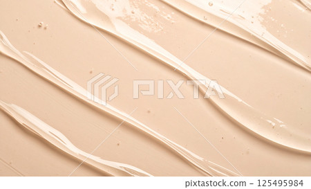 Beige gel background texture 125495984