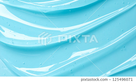 Light blue gel background texture 125496071