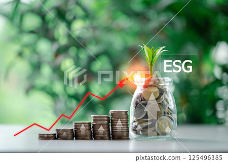 ESG principles guide carbon-conscious financial investments, driving economy toward sustainable energy and eco-friendly business practices in changing climate. esg, carbon, financial, eco, economy. ESG principles guide carbon-conscious financial investments, driving economy toward sustainable energy and eco-friendly business practices in changing climate. esg, carbon, financial, eco, economy. 125496385
