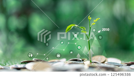 Green bonds are key ESG investment tool, enabling banks and businesses to finance the transition to low-carbon economy while supporting ecological sustainability. green, bond, esg, bank, business. 125496386