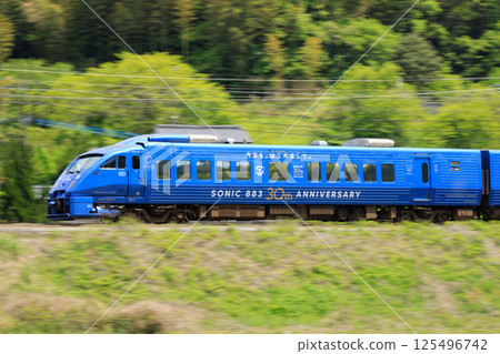 JR九州883系特急「索尼克」（30週年紀念） 125496742